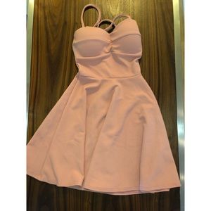 Strappy Detail Skater Dress